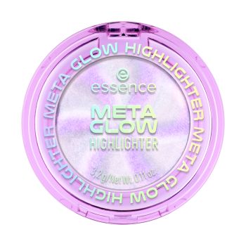 ESSENCE META GLOW HIGHLIGHTER švytėjimo suteikianti kompaktinė pudra, 3,2 g