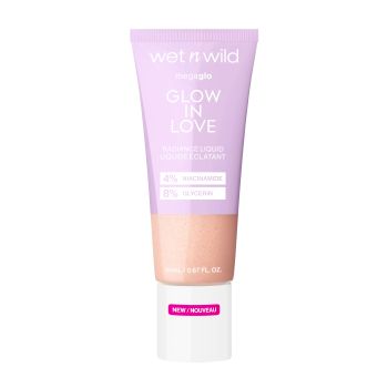 WET N WILD GLOW IN LOVE švytėjimo suteikiantis skystis, 20 ml