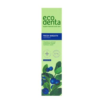 ECODENTA FRESH BREATH dantų pasta, 100 ml