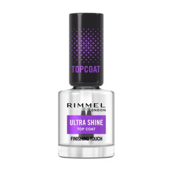 RIMMEL ULTRA SHINE viršutinis nagų lako sluoksnis, 12 ml