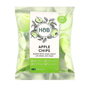 HOLLAND & BARRETT obuolių traškučiai, 20 g