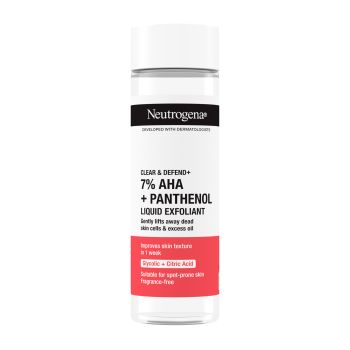 NEUTROGENA CLEAR & DEFEND skystasis veido šveitiklis, 125 ml