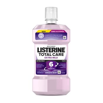 LISTERINE TOTAL CARE EXTRA MILD burnos skalavimo skystis, 500 ml