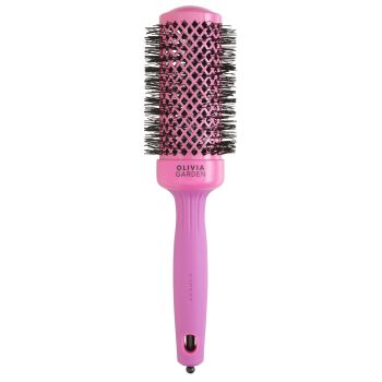 OLIVIA GARDEN BLOWOUT SHINE EXPERT PINK 45 plaukų šepetys