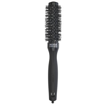 OLIVIA GARDEN BLOWOUT SHINE EXPERT BLACK 25 plaukų šepetys