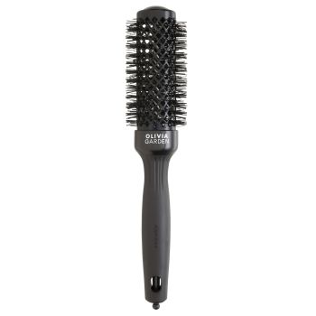 OLIVIA GARDEN BLOWOUT SHINE EXPERT BLACK 35 plaukų šepetys