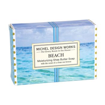 MICHEL DESIGN WORKS BEACH MOISTURIZING SHEA BUTTER tualetinis muilas, 127 g