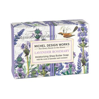 MICHEL DESIGN WORKS LAVENDER ROSEMARY tualetinis muilas, 127 g
