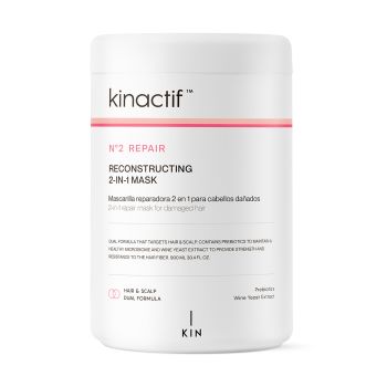 KINACTIF N2 REPAIR RICH RECONSTRUCTING 2-IN-1 plaukų kaukė, 900 ml