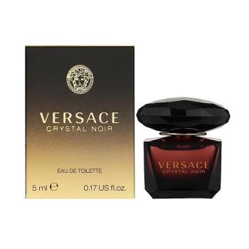 VERSACE CRYSTAL NOIR tualetinis vanduo, 5 ml