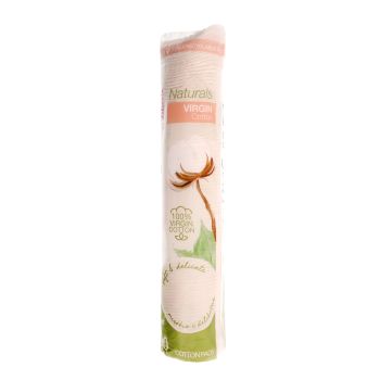 CLEANIC NATURALS VIRGIN COTTON vatos lapeliai (100 vnt.)