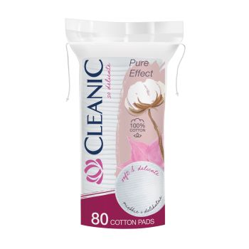 CLEANIC PURE EFFECTS vatos lapeliai (80 vnt.)