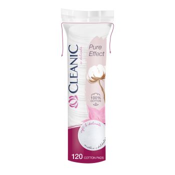 CLEANIC PURE EFFECT vatos lapeliai (120 vnt.)