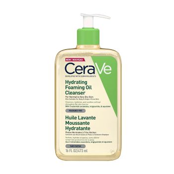 CERAVE HYDRATING FOAMING valomasis aliejus, 473 ml