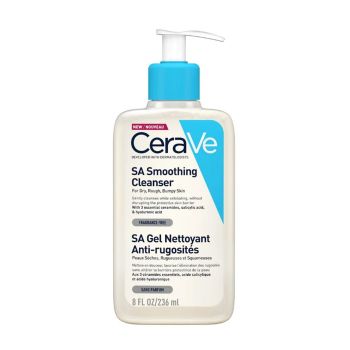 CERAVE SA SMOOTHING veido valiklis, 236 ml