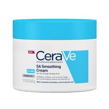 CERAVE SA SMOOTHING veido ir kūno kremas, 340 g