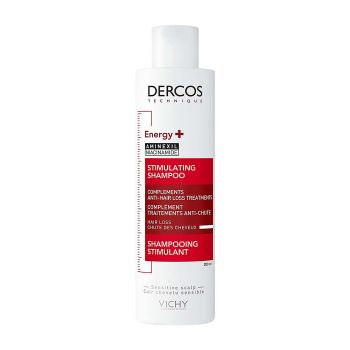 VICHY DERCOS ENERGY+STIMULATING plaukų šampūnas, 200 ml