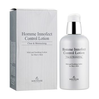 THE SKIN HOUSE HOMME INNOFECT CONTROL vyrų veido losjonas, 130 ml
