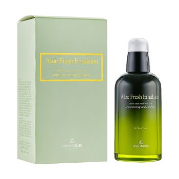 THE SKIN HOUSE ALOE FRESH veido emulsija, 130 ml