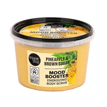ORGANIC SHOP MOOD BOOSTER ENERGIZING kūno šveitiklis, 250 ml