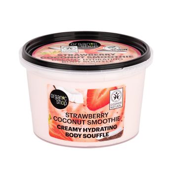 ORGANIC SHOP STRAWBERRY COCONUT SMOOTHIE kūno kremas, 250 ml