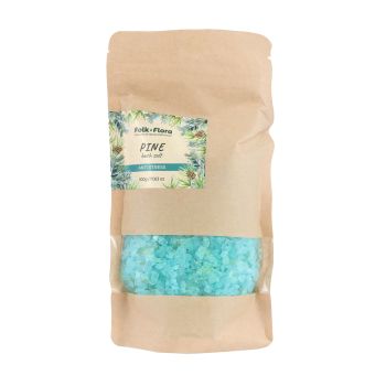 FOLK & FLORA PINE ANTI-STRESS vonios druska, 500 g