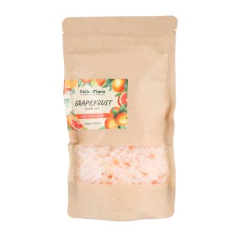 FOLK & FLORA GRAPEFRUIT ANTI-CELLULITE vonios druska, 500 g