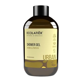 ECOLATIER URBAN JOJOBA & PAPAYA dušo želė, 600 ml