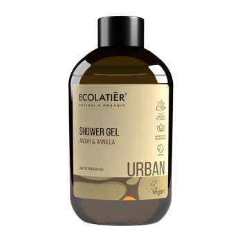 ECOLATIER URBAN ARGANA & VANILLA dušo želė, 600 ml