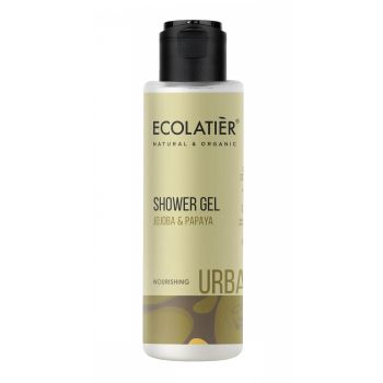 ECOLATIER URBAN JOJOBA & PAPAYA dušo želė, 100 ml