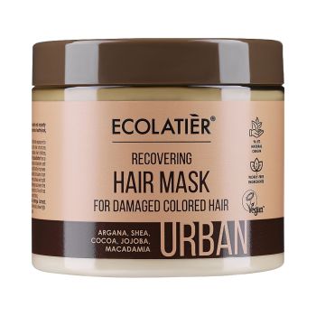 ECOLATIER URBAN RECOVERING plaukų kaukė, 380 ml