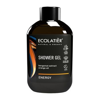 ECOLATIER ENERGY dušo želė, 400 ml