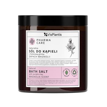 VIS PLANTIS PHARMA CARE NATURAL vonios druska su purpuriniu moliu, 800 g