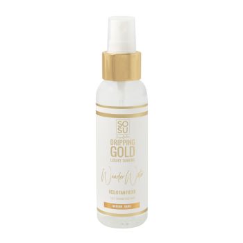 DRIPPING GOLD WONDER TAN WATER MEDIUM - DARK savaiminio įdegio veido migla, 100 ml