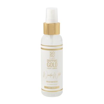 DRIPPING GOLD WONDER TAN WATER LIGHT - MEDIUM savaiminio įdegio veido migla, 100 ml