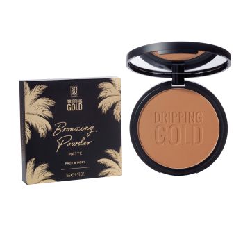 DRIPPING GOLD BRONZING MATTE veido ir kūno pudra, 15 g