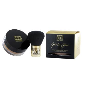 DRIPPING GOLD GOT TO GLOW LOOSE MINERAL BRONZER savaiminio įdegio pudra, 8 g