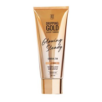 DRIPPING GOLD LUXURY TANNING GLOWING STEADY savaiminio įdegio kremas, 200 ml