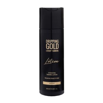DRIPPING GOLD LUXURY TANNING HYDRATING MEDIUM savaiminio įdegio losjonas, 200 ml