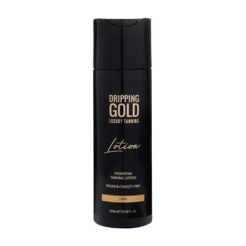 DRIPPING GOLD LUXURY TANNING HYDRATING DARK savaiminio įdegio losjonas, 200 ml