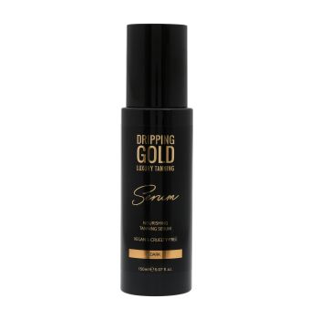 DRIPPING GOLD LUXURY TANNING NOURISHING DARK savaiminio įdegio serumas, 150 ml