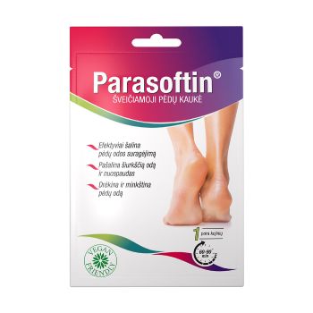 PARASOFTIN šveičiamoji pėdų kaukė, 40 ml