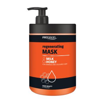 PROSALON MILK & HONEY REGENERATING plaukų kaukė, 1000 g