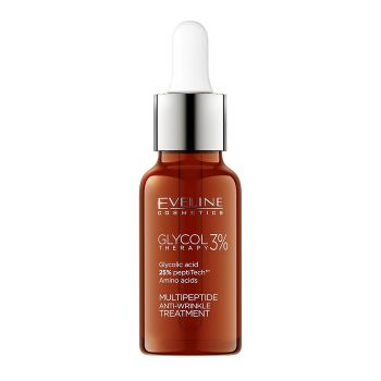 EVELINE GLYCOL THERAPY 3% veido serumas, 18 ml