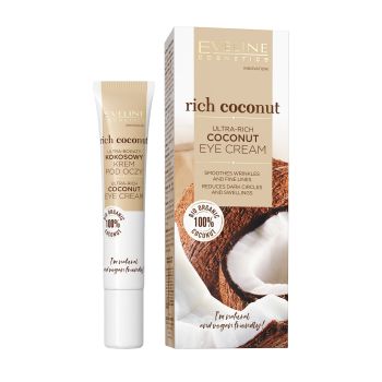 EVELINE RICH COCONUT ULTRA-RICH paakių kremas, 20 ml