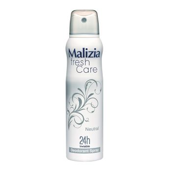 MALIZIA FRESH CARE NEUTRAL 24H INVISIBLE purškiamasis dezodorantas, 150 ml