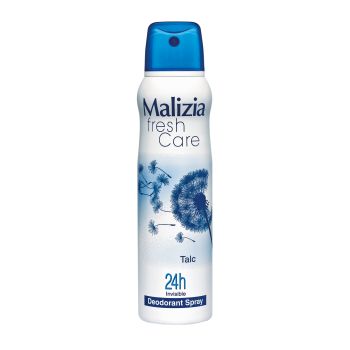 MALIZIA FRESH CARE TALC 24H INVISIBLE purškiamasis dezodorantas, 150 ml