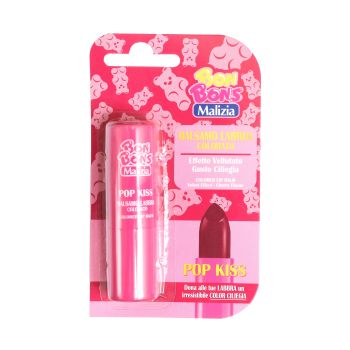 BON BONS MALIZIA POP KISS lūpų balzamas, 3 ml