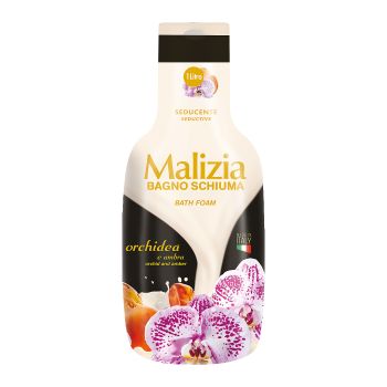 MALIZIA AMBER AND ORCHID vonios putos, 1000 ml