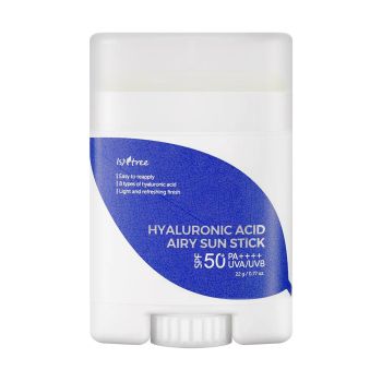 ISNTREE HYALURONIC ACID AIRY SUN apsauginis pieštukas nuo saulės, 22 g
